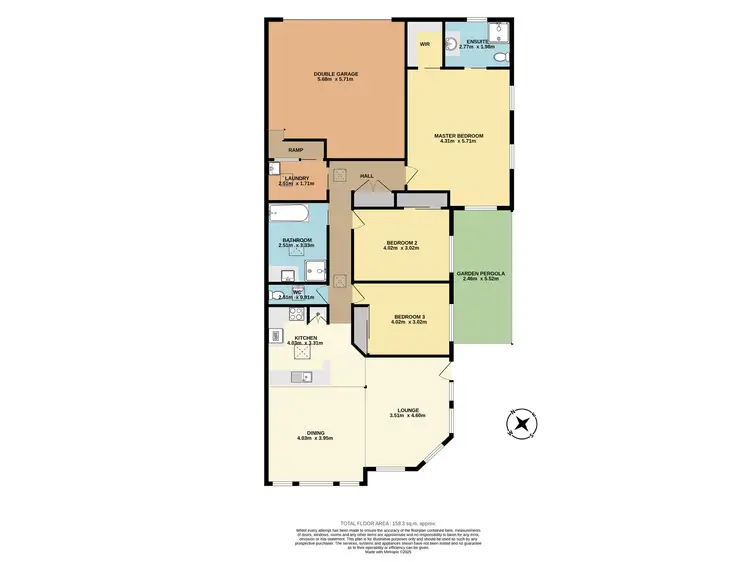 Floorplan of Homely semi-detached listing, 74 Stanthorpe Drive, Kanahooka NSW 2530