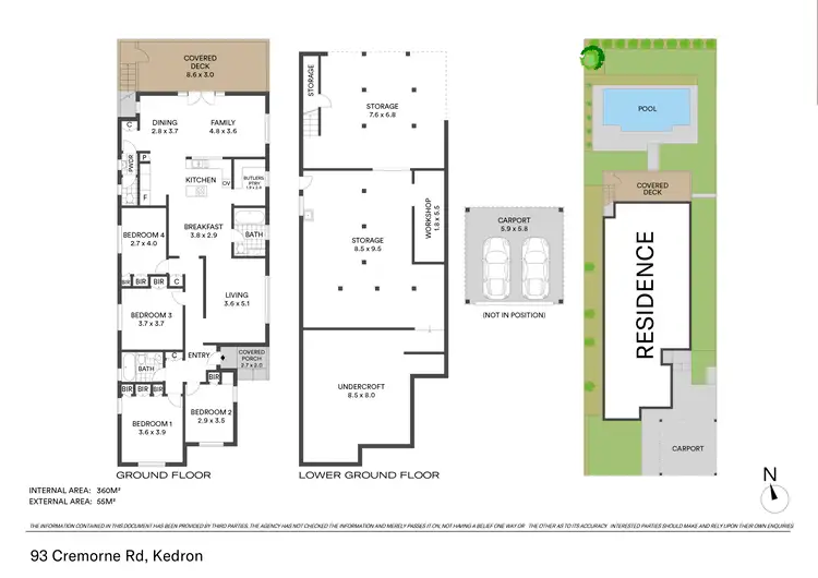 Floorplan of Homely house listing, 93 Cremorne Road, Kedron QLD 4031