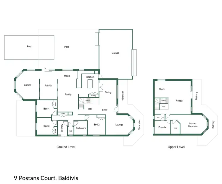 Floorplan of Homely house listing, 9 Postans Court, Baldivis WA 6171