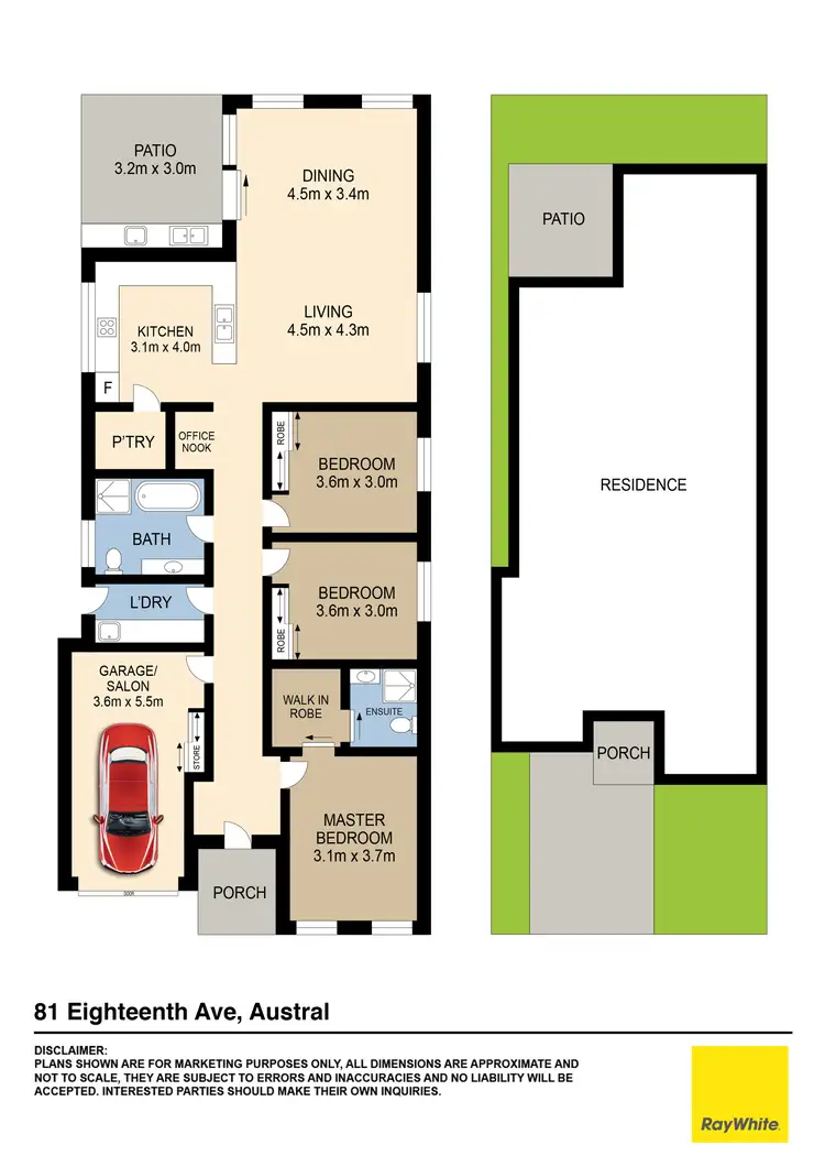 Floorplan of Homely house listing, 81 Eighteenth Avenue, Austral NSW 2179