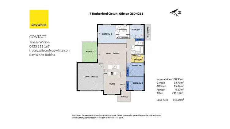 Floorplan of Homely house listing, 7 Rutherford Circuit, Gilston QLD 4211