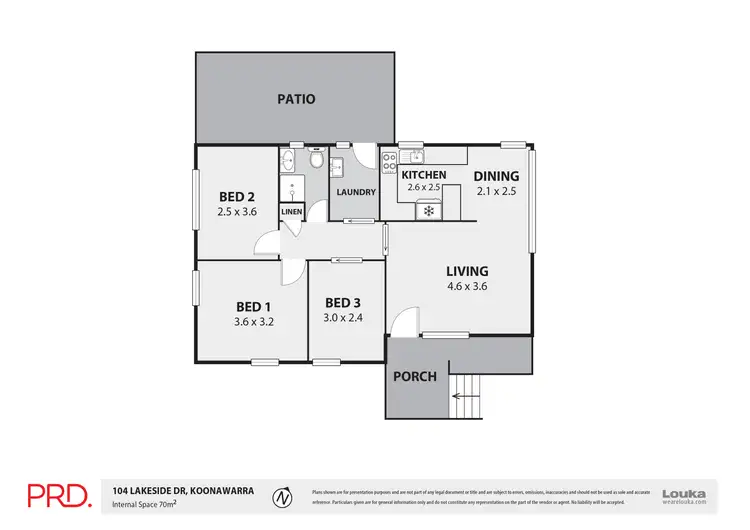 Floorplan of Homely house listing, 104 Lakeside Drive, Koonawarra NSW 2530