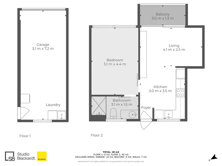 Floorplan of Homely apartment listing, 10/12 Baradine Street, Newmarket QLD 4051