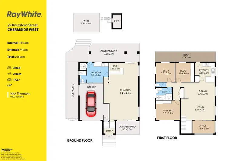 Floorplan of Homely house listing, 29 Knutsford Street, Chermside West QLD 4032