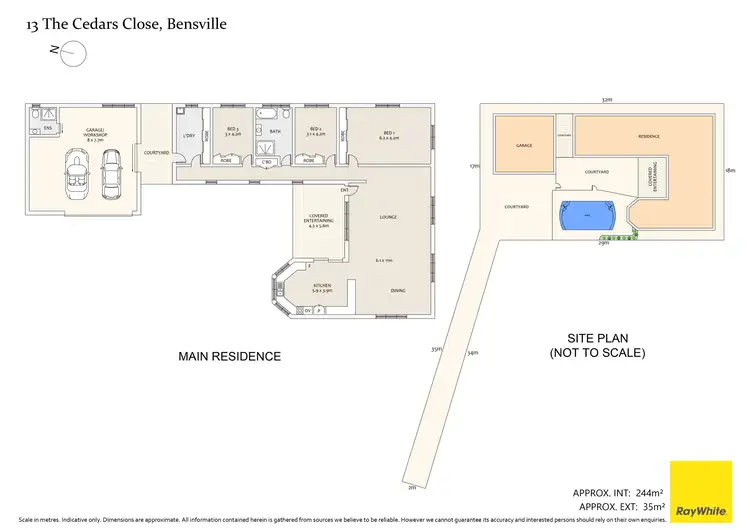 Floorplan of Homely house listing, 13 The Cedars Close, Bensville NSW 2251