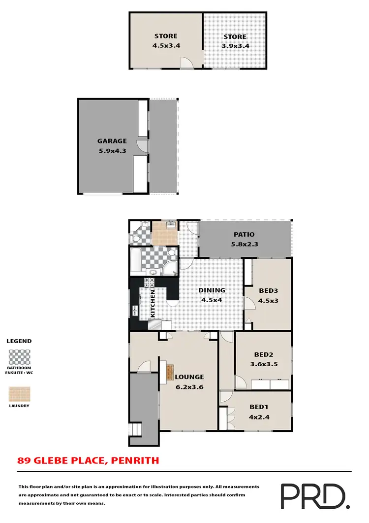Floorplan of Homely house listing, 89 Glebe Place, Penrith NSW 2750