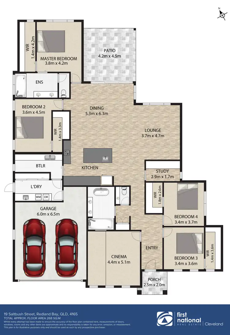 Floorplan of Homely house listing, 19 Saltbush Street, Redland Bay QLD 4165