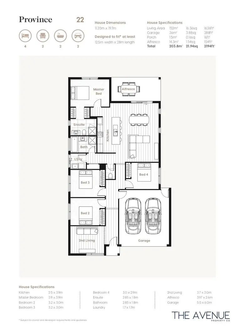 Floorplan of Homely house listing, 11 Mallaig Drive, Beveridge VIC 3753