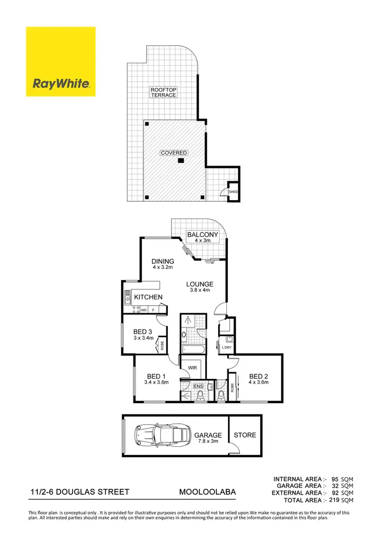 Floorplan of Homely unit listing, 11/2-6 Douglas Street, Mooloolaba QLD 4557