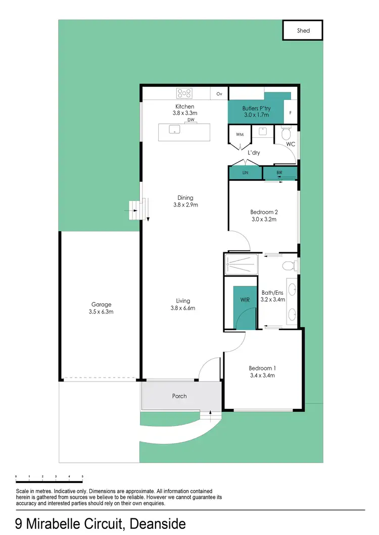 Floorplan of Homely house listing, 9 Mirabelle Circuit, Deanside VIC 3336