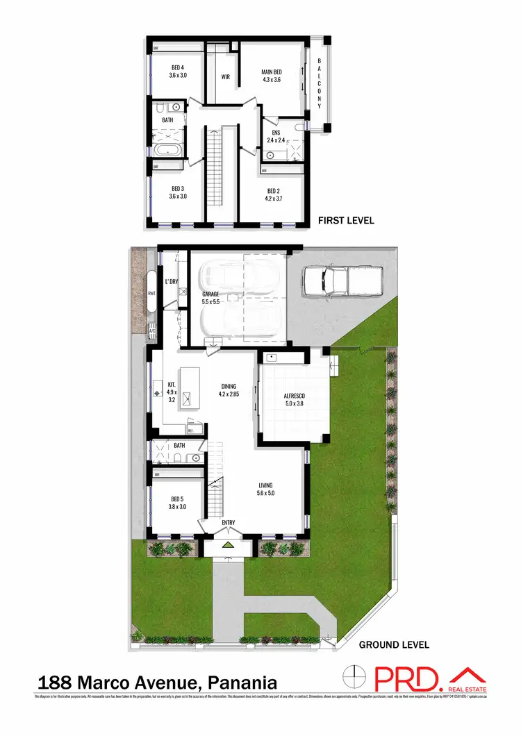 Floorplan of Homely house listing, 188 Marco Ave, Panania NSW 2213