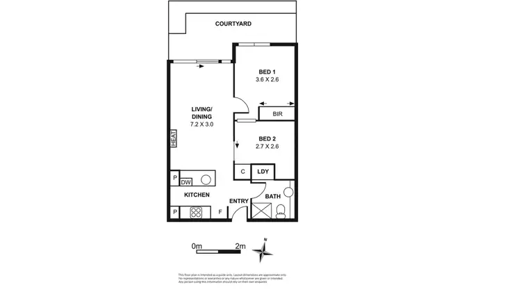 Floorplan of Homely apartment listing, G10/1 Bouverie Street, Carlton VIC 3053