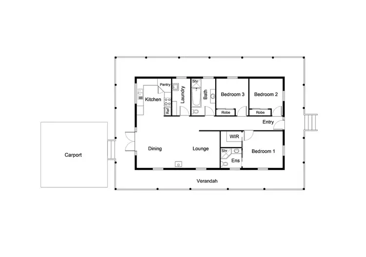 Floorplan of Homely house listing, 2 Hunter Street, Mansfield VIC 3722