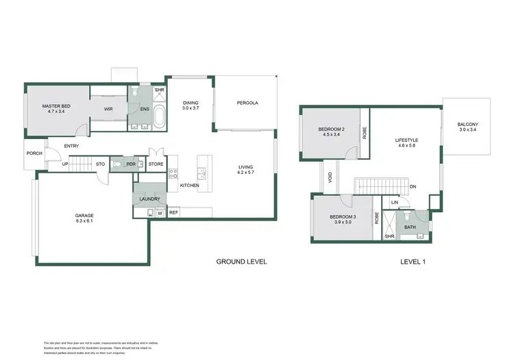 Floorplan of Homely house listing, 37 Malone Loop, Meadow Springs WA 6210