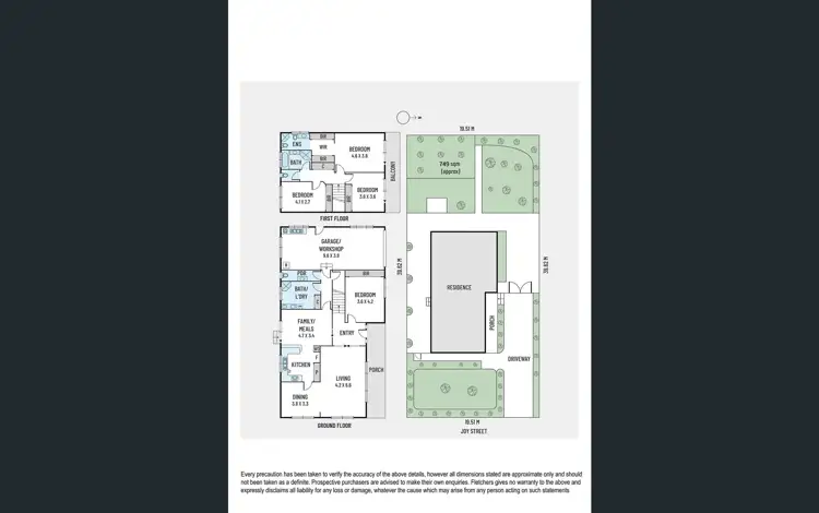Floorplan of Homely house listing, 7 Joy Street, Mount Waverley VIC 3149
