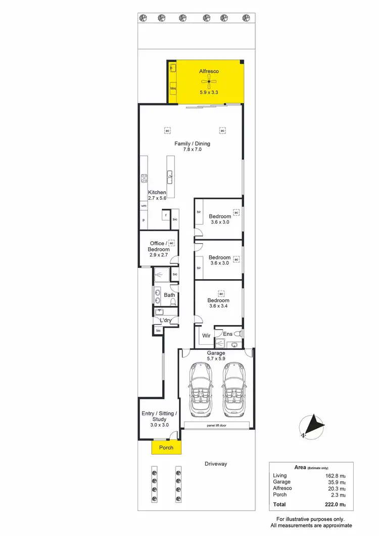 Floorplan of Homely house listing, 5a Albany Street, Woodville West SA 5011