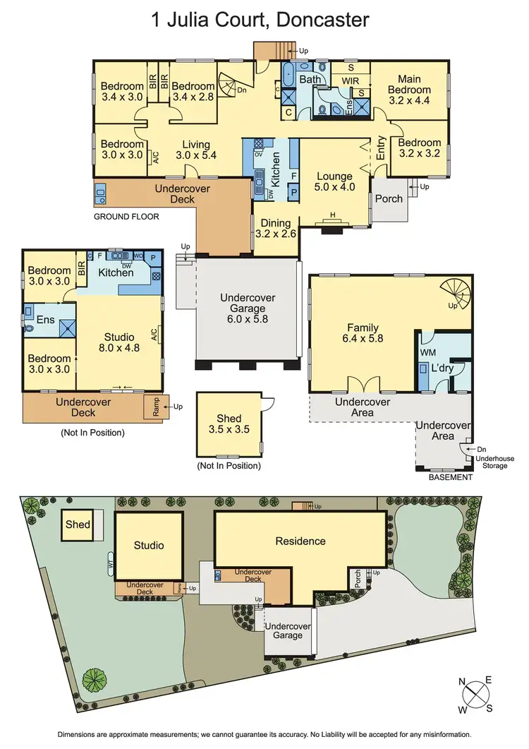 Floorplan of Homely house listing, 1 Julia Court, Doncaster VIC 3108