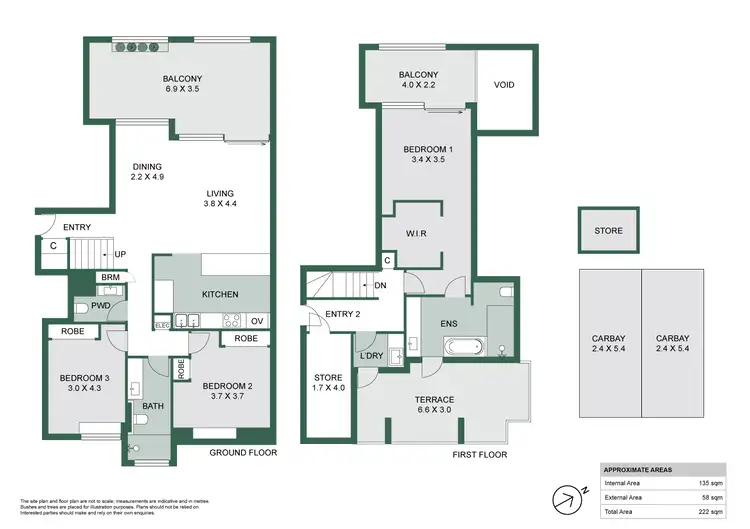 Floorplan of Homely apartment listing, 201/368 Rokeby Road, Subiaco WA 6008