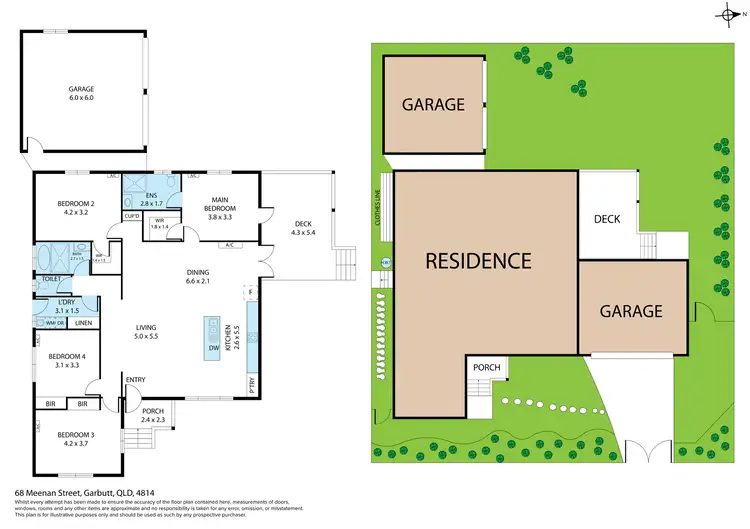 Floorplan of Homely house listing, 68 Meenan Street, Garbutt QLD 4814