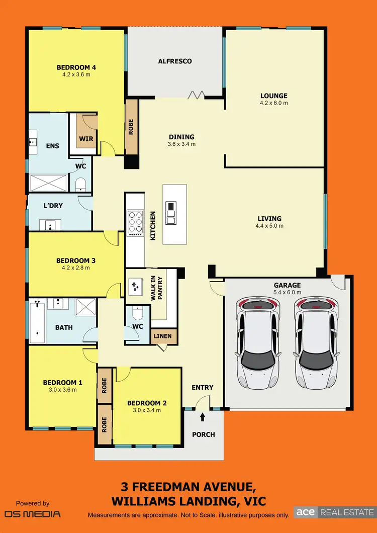 Floorplan of Homely house listing, 3 Freedman Avenue, Williams Landing VIC 3027