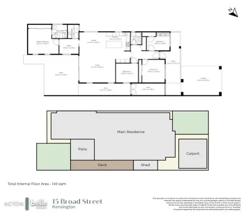 Floorplan of Homely house listing, 15 Broad Street, Kensington WA 6151