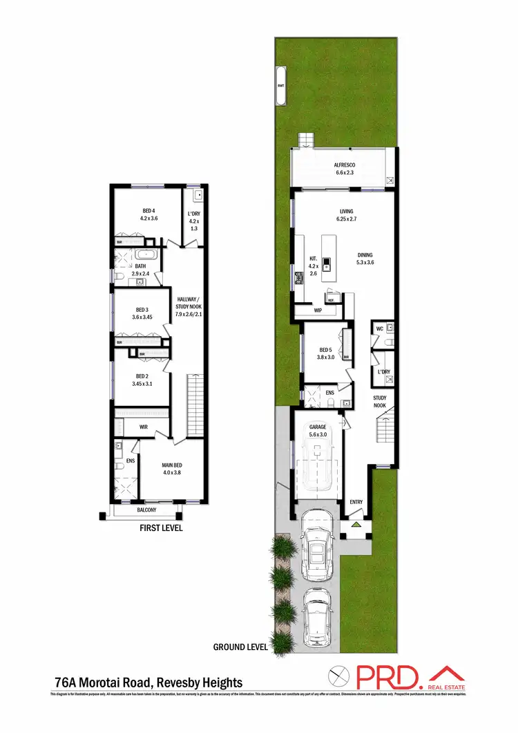 Floorplan of Homely semi-detached listing, 76a Morotai Road, Revesby Heights NSW 2212