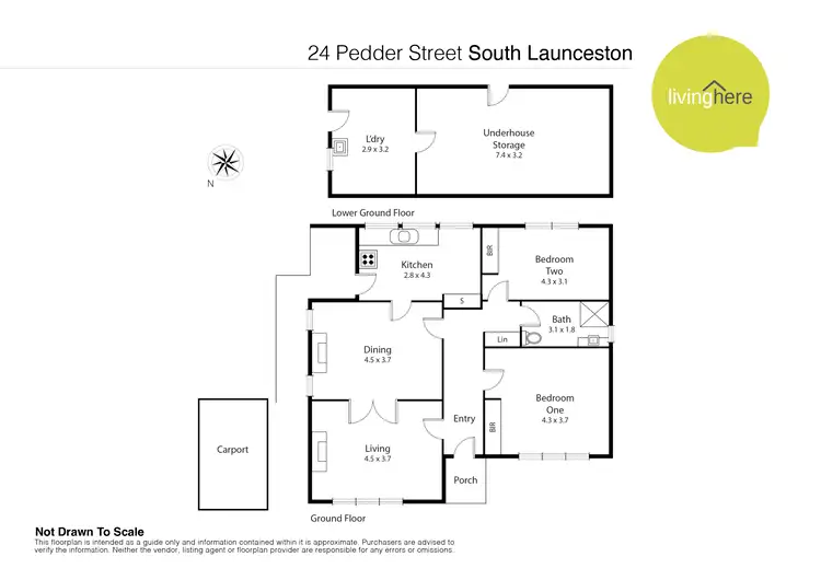 Floorplan of Homely house listing, 24 Pedder Street, South Launceston TAS 7249