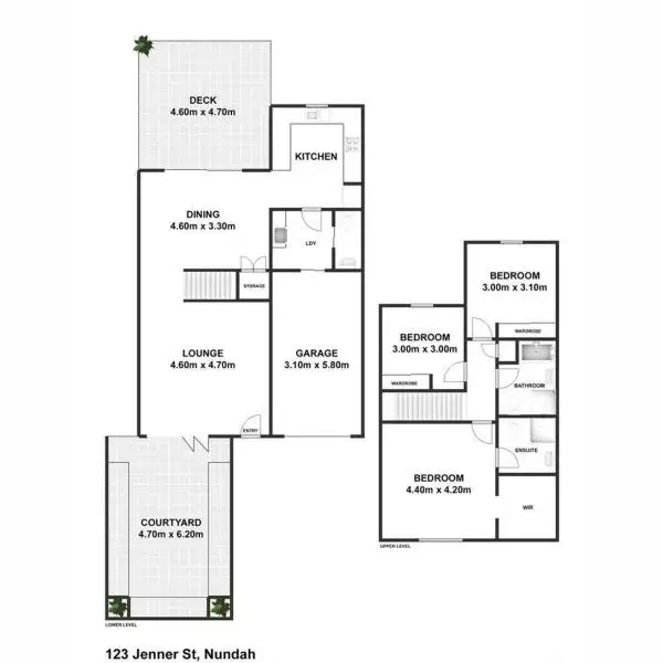 Floorplan of Homely townhouse listing, 123 Jenner Street, Nundah QLD 4012