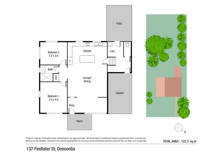 Floorplan of Homely house listing, 137 Findlater Street, Oonoonba QLD 4811