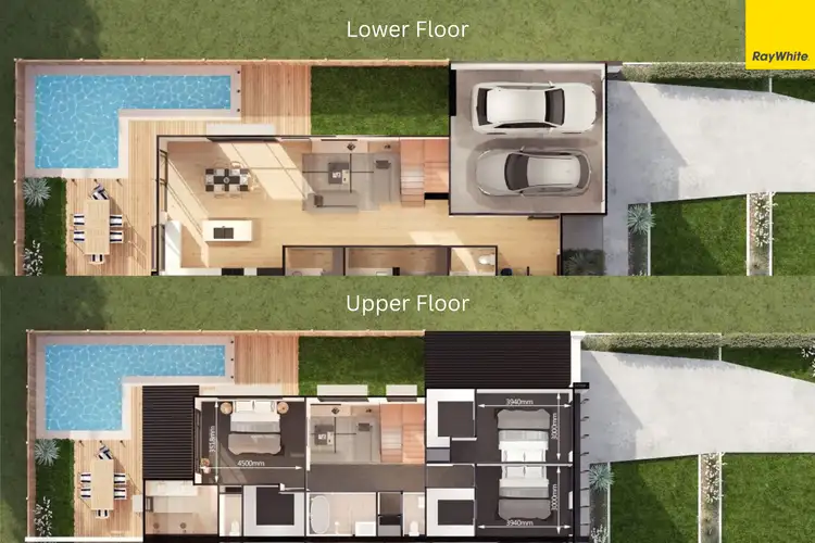 Floorplan of Homely semi-detached listing, 2/24 Ilumba Street, Buddina QLD 4575