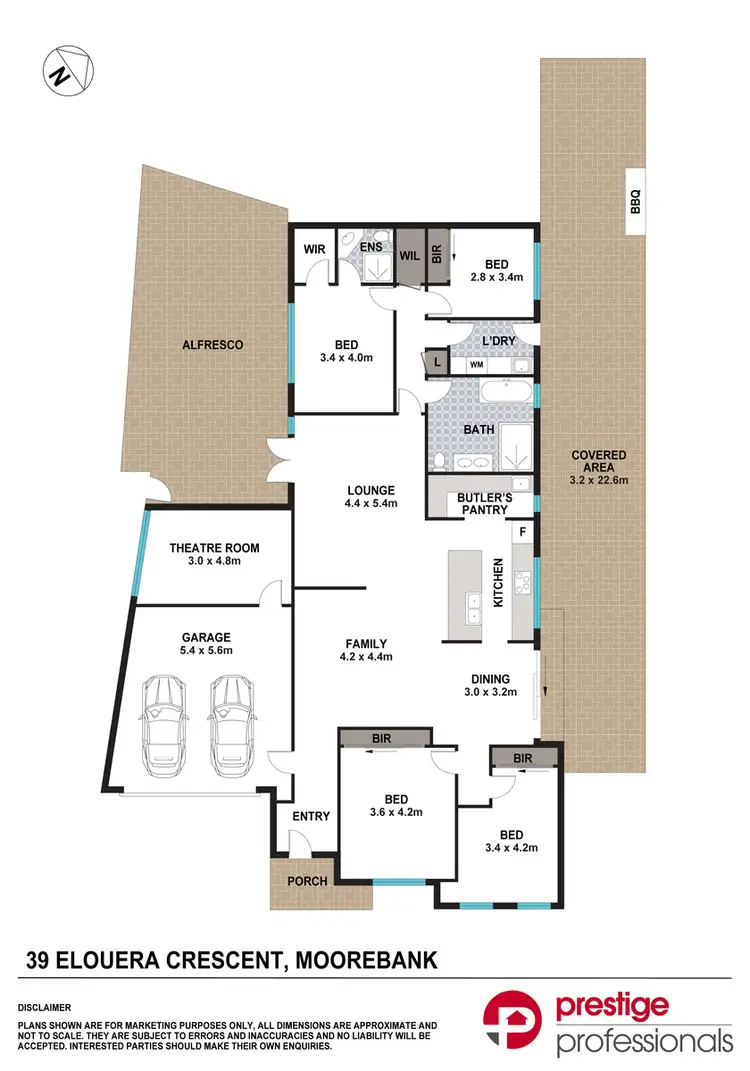 Floorplan of Homely house listing, 39 Elouera Crescent, Moorebank NSW 2170