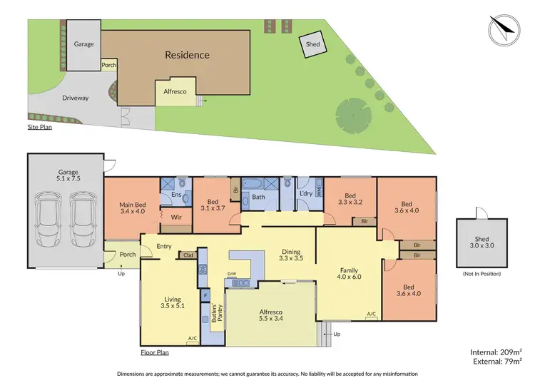 Floorplan of Homely house listing, 19 Woodside Drive, Rowville VIC 3178