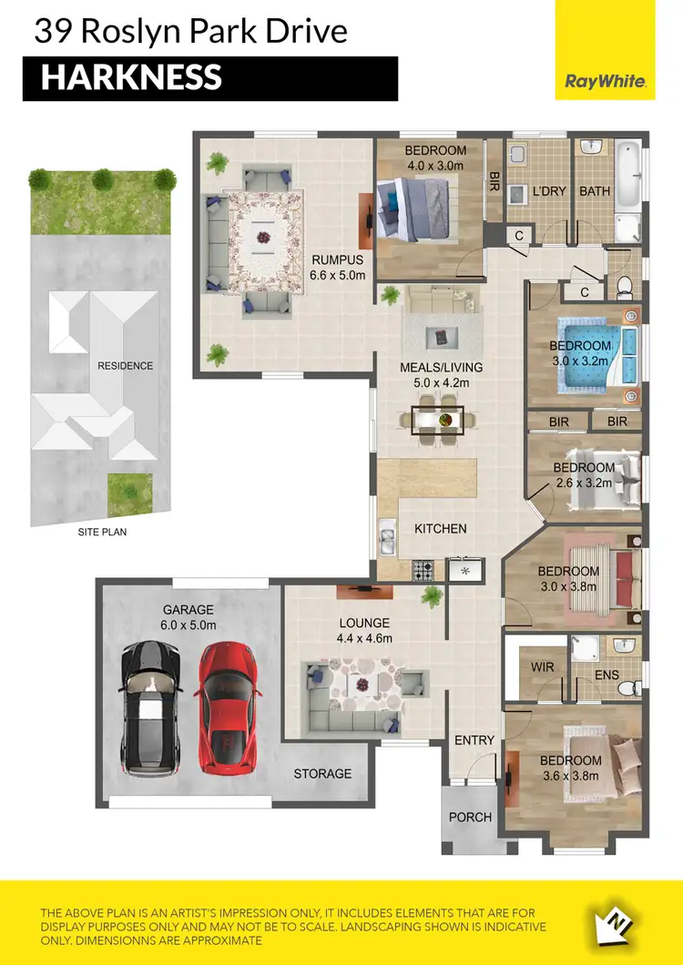 Floorplan of Homely other listing, 39 Roslyn Park Drive, Harkness VIC 3337