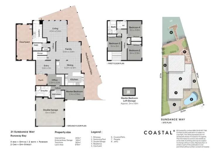Floorplan of Homely house listing, 21 Sundance Way, Runaway Bay QLD 4216