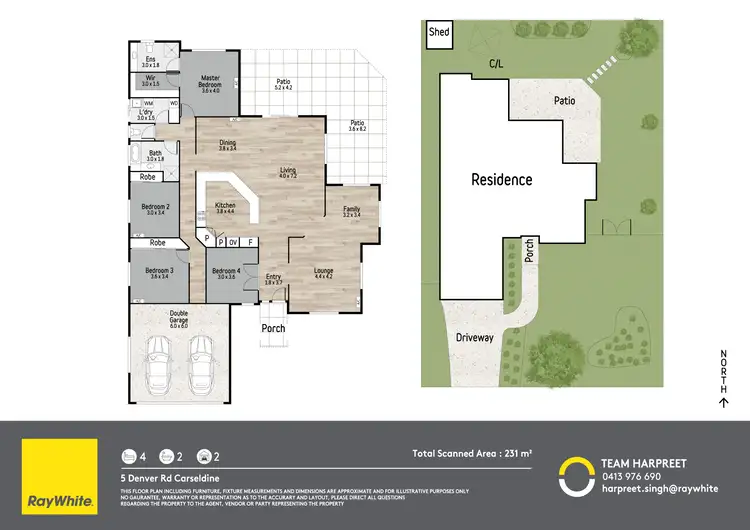 Floorplan of Homely house listing, 5 Denver Road, Carseldine QLD 4034