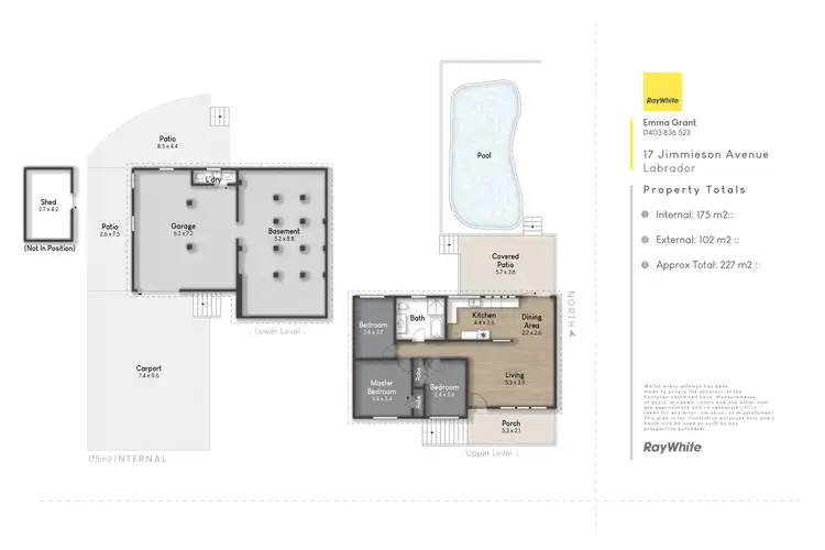 Floorplan of Homely house listing, 17 Jimmieson Avenue, Labrador QLD 4215