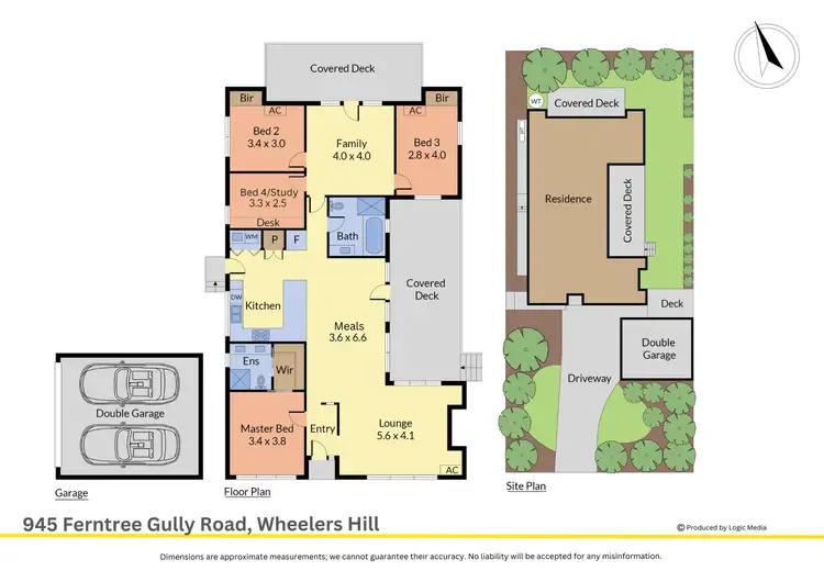 Floorplan of Homely house listing, 945 Ferntree Gully Road, Wheelers Hill VIC 3150