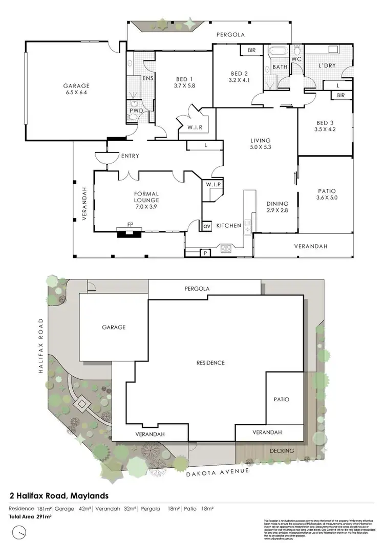 Floorplan of Homely house listing, 2 Halifax Road, Maylands WA 6051