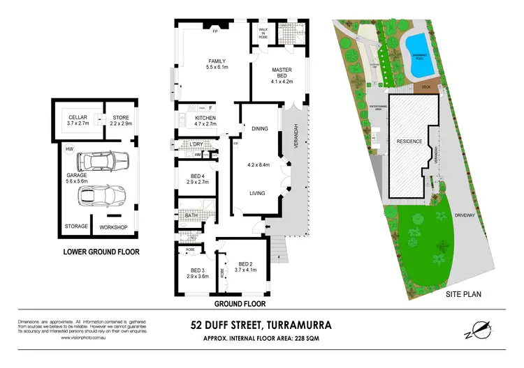 Floorplan of Homely house listing, 52 Duff Street, Turramurra NSW 2074