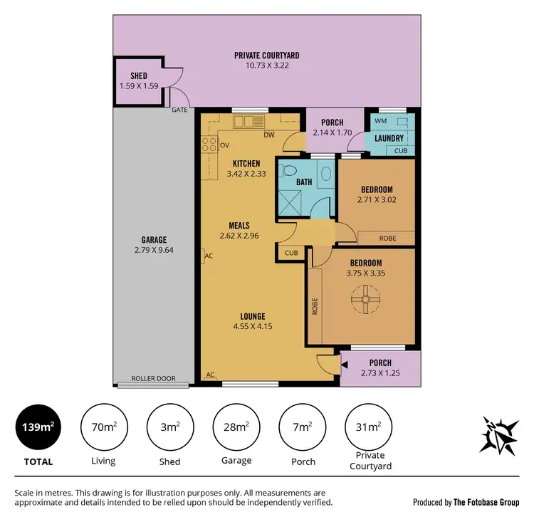 Floorplan of Homely unit listing, 3/7-11 Findon Road, Woodville South SA 5011