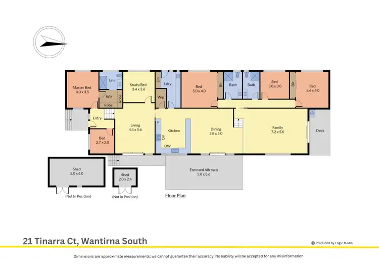 Floorplan of Homely house listing, 21 Tinarra Court, Wantirna South VIC 3152