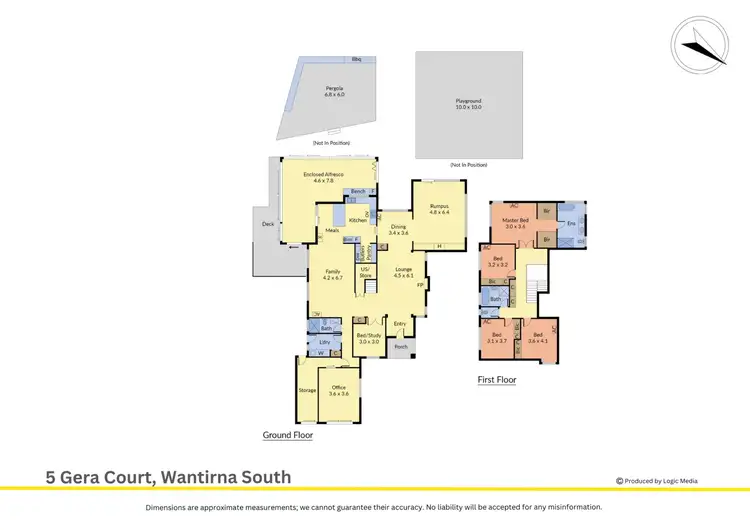 Floorplan of Homely house listing, 5 Gera Court, Wantirna South VIC 3152
