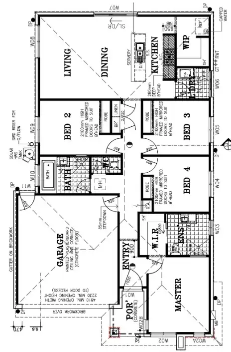 Floorplan of Homely house listing, 10 Bawley Road, Donnybrook VIC 3064