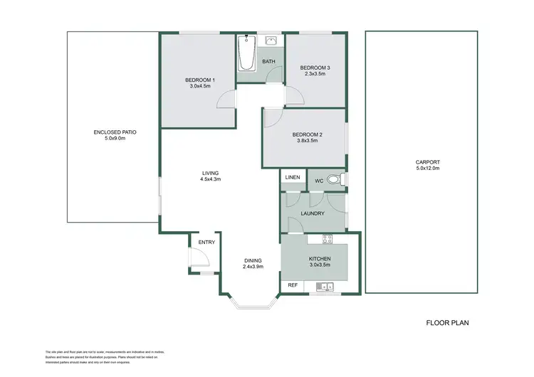 Floorplan of Homely house listing, 2 Rainbird Road, Gosnells WA 6110