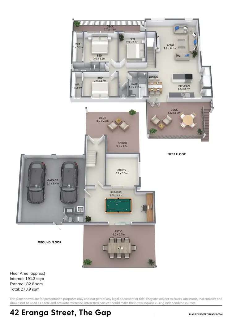 Floorplan of Homely house listing, 42 Eranga Street, The Gap QLD 4061