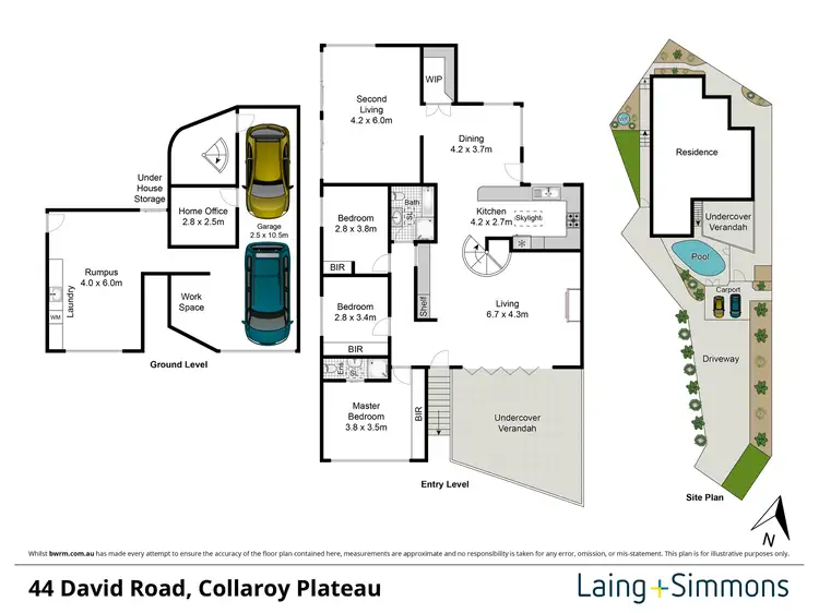 Floorplan of Homely house listing, 44 David Road, Collaroy Plateau NSW 2097