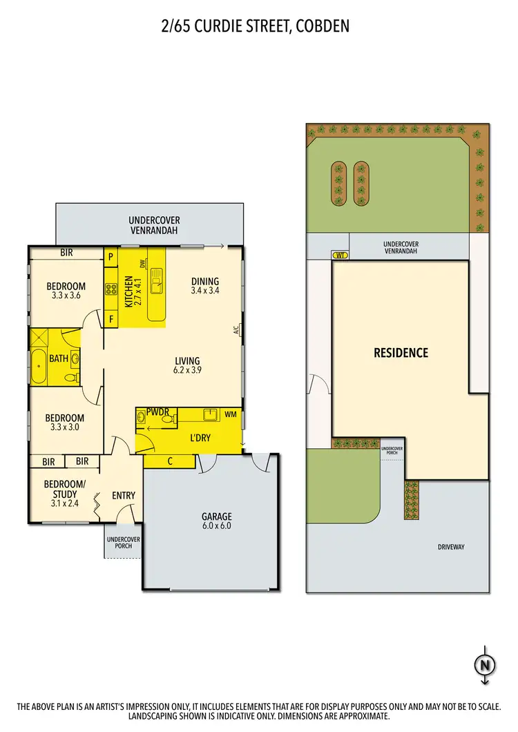 Floorplan of Homely house listing, 2/65 Curdie Street, Cobden VIC 3266