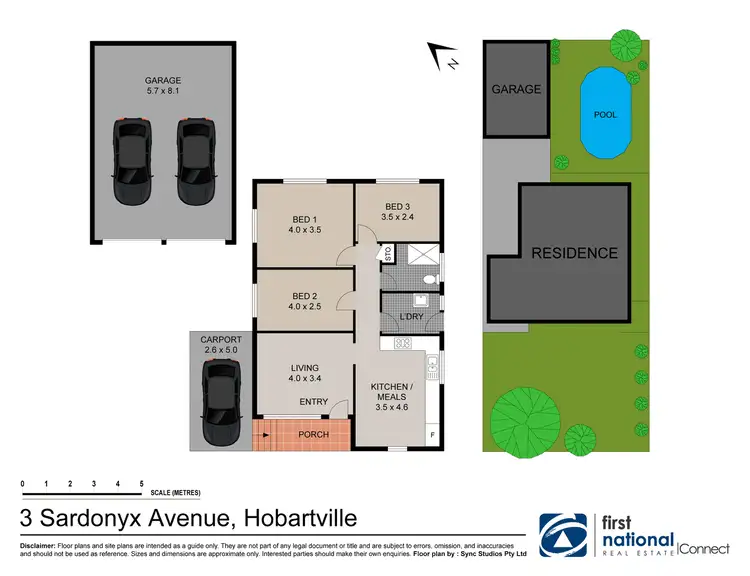 Floorplan of Homely house listing, 3 Sardonyx Avenue, Hobartville NSW 2753