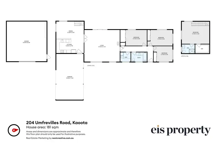 Floorplan of Homely house listing, 204 Umfrevilles Road, Kaoota TAS 7150