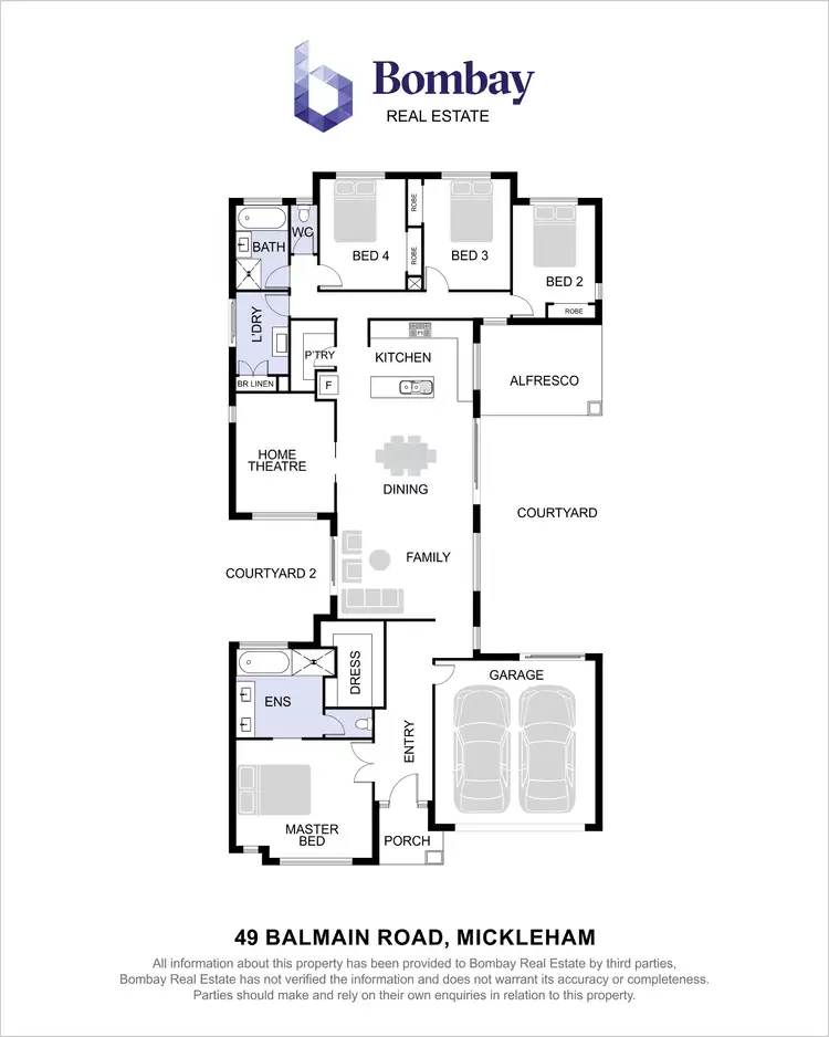 Floorplan of Homely house listing, 49 Balmain Road, Mickleham VIC 3064